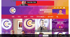 Desktop Screenshot of c103.ie